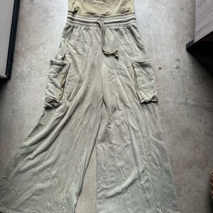 Free People Grand Slam Onsie in Olive